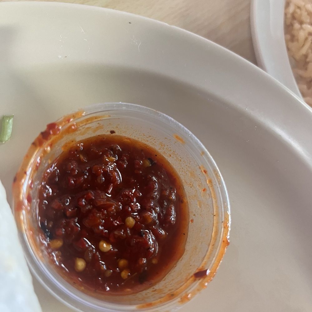Red chili salsa mild Red chili salsa mild