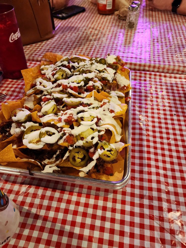Food from Up In Smoke BBQ