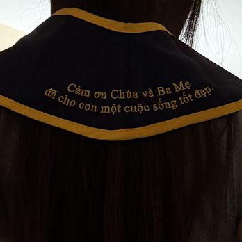 Custom Arena - Custom embroidery on BACK of the stole - Screen Printing/T-Shirt Printing Near Me - South San Francisco, California Custom Arena - Custom embroidery on BACK of the stole - Screen Printing/T-Shirt Printing Near Me - South San Francisco, California