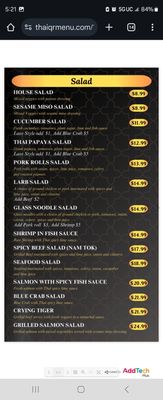 Menu photo 7 Black Thai Authentic Cuisine Carrollton, TX Menu photo 7 Black Thai Authentic Cuisine Carrollton, TX
