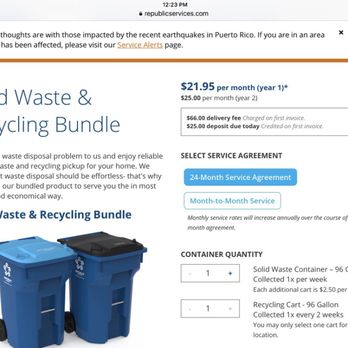 Republic Services - Photo from what appears to me to be bait and switch advertising. See Larry W. Review. - Recycling Center Near Me - Commerce City, Colorado Republic Services - Photo from what appears to me to be bait and switch advertising. See Larry W. Review. - Recycling Center Near Me - Commerce City, Colorado