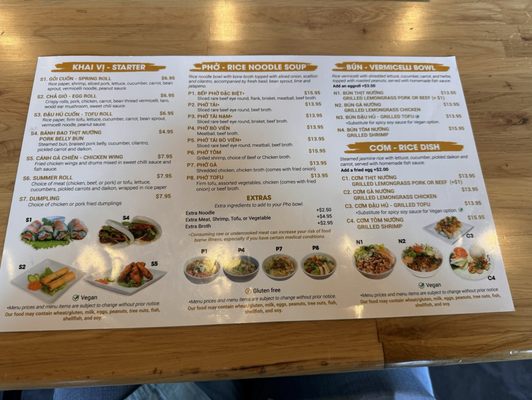 Menu photo 1 Bep Vietnamese Kitchen Holly Springs, NC Menu photo 1 Bep Vietnamese Kitchen Holly Springs, NC