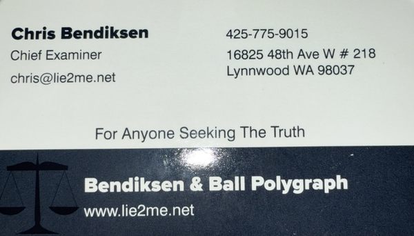 Ball & Gillespie Polygraph