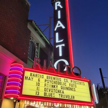 The Rialto Theatre - Iconic Entrance, brings a sense of nostalgia of an earlier time in America - Performing Arts Near Me - Tucson, Arizona