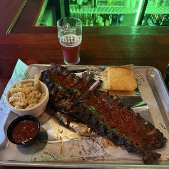 Backyard Ale House - Baby Back Ribs - Full Side Corn Bread Mac & Cheese - Bars Near Me - Scranton, Pennsylvania Backyard Ale House - Baby Back Ribs - Full Side Corn Bread Mac & Cheese - Bars Near Me - Scranton, Pennsylvania