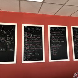 P.O.C.'s Pierogi Market - Menu board June 2018