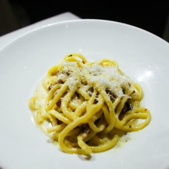 Sorellina - bucatini carbonara - Italian Near Me - Boston, Massachusetts