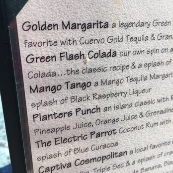 The Green Flash - Menu - Seafood Near Me - Captiva, Florida The Green Flash - Menu - Seafood Near Me - Captiva, Florida