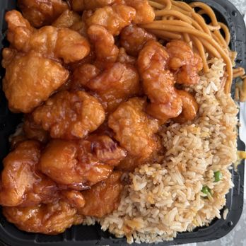 Dragon Express - 2 item entree Orange chicken - Chinese Near Me - Las Vegas, Nevada
