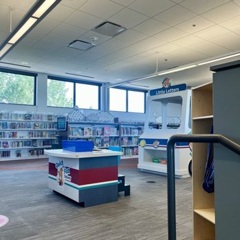 Douglas County Libraries - Castle Pines - Children's area upstairs - Libraries Near Me - Castle Pines, Colorado Douglas County Libraries - Castle Pines - Children's area upstairs - Libraries Near Me - Castle Pines, Colorado