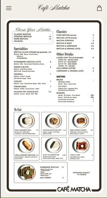 Menu photo 8 Café Matcha Los Angeles, CA