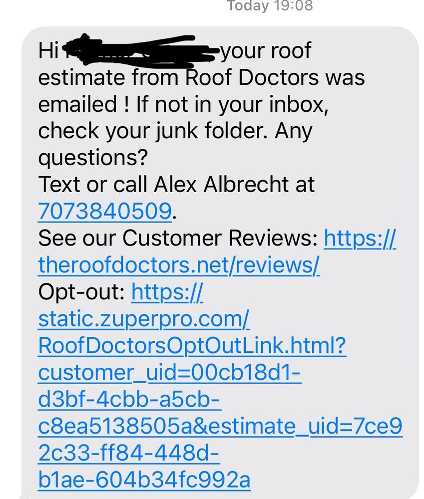 Slide of Roof Doctors Napa County