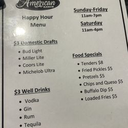 Great American Ranch - Happy hour