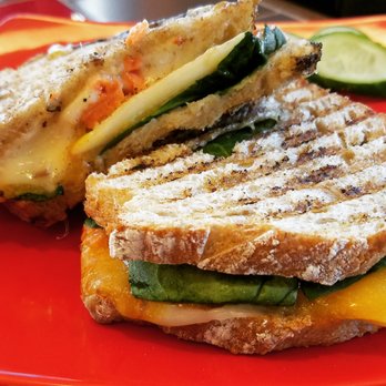 Flying Squirrel - fancy grilled cheese with smoked salmon - Bakeries Near Me - Talkeetna, Alaska