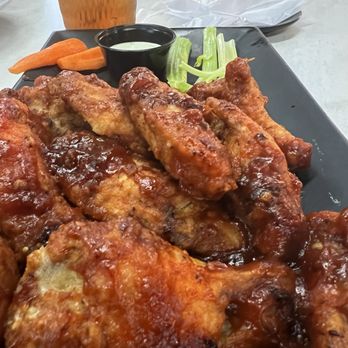 Gabriela's Latin Fusion - Wings with hot sauce - Latin American Near Me - Athens, Alabama Gabriela's Latin Fusion - Wings with hot sauce - Latin American Near Me - Athens, Alabama