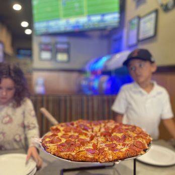 Round Table Pizza - Double Pepperoni Pizza - Pizza Near Me - Tustin, California