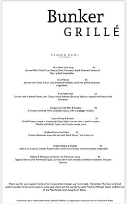 Menu photo 4 Bunker Grille Tillamook, OR Menu photo 4 Bunker Grille Tillamook, OR