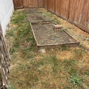 Elite Concrete - Before: garden area - Masonry/Concrete Near Me - Lakewood, Washington