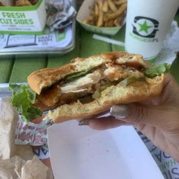 BurgerFi - Spicy Fi'ed Chicken Sandwich - Burgers Near Me - Port St. Lucie, Florida BurgerFi - Spicy Fi'ed Chicken Sandwich - Burgers Near Me - Port St. Lucie, Florida