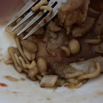 Panda Express - BEWARE! I ordered Kung poa chicken with no PEANUTS. What did I get PEANUTS!! I will Never purchase any food from from this place again! - Chinese Near Me - Anna, Texas
