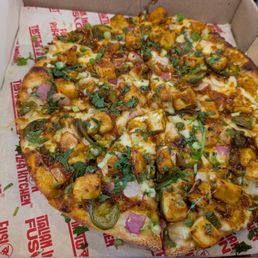 Bombay BBQ Chicken Pizza