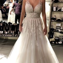 White Satin Bridal - Ball gown