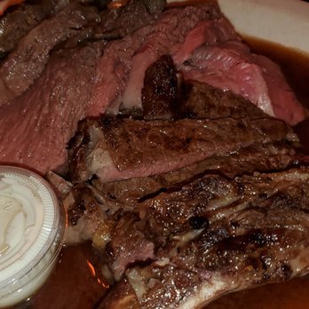 The Pub - Prime rib and sliced cowboy steak. - Pubs Near Me - Pennsauken, New Jersey
