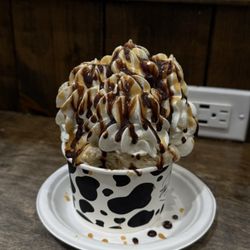 The Yard Milkshake Bar - Salted caramel cheesecake.