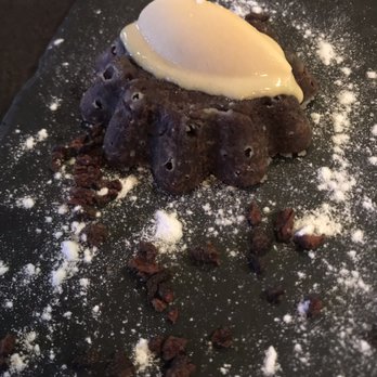 Anytime Kitchen  - Lava cake I like the crunchy nuts with the cake. Service is very good. - Korean Near Me - New York, New York
