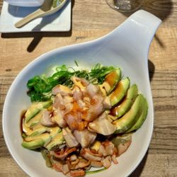 Thai N Sushi - Yellow tail Tuna Poke Bowl.