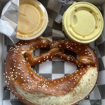 Dangerous Pretzel - Oh those sauces - Pretzels Near Me - Salt Lake City, Utah