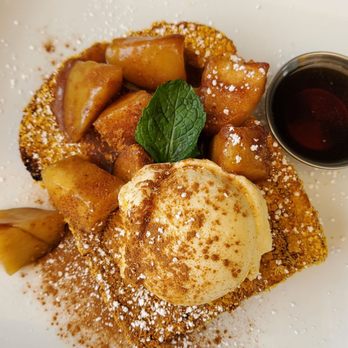 Toast - Apple Pie French toast!!! Sooooo good!!! - Breakfast & Brunch Near Me - Temecula, California Toast - Apple Pie French toast!!! Sooooo good!!! - Breakfast & Brunch Near Me - Temecula, California