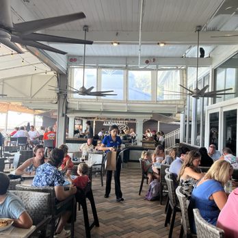 JB's on the Beach - Inside the patio dining - Seafood Near Me - Deerfield Beach, Florida