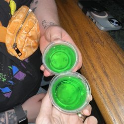 Flying Bull Saloon - Jello shots for st patricks day