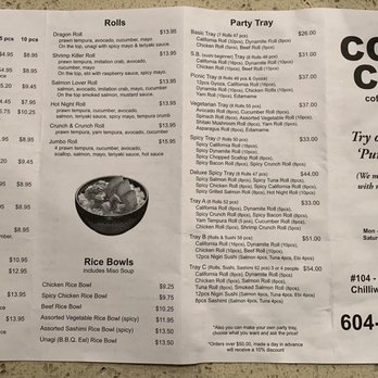 CoCo Sushi & Café - Menu coco cafe Sardis - Japanese Near Me - Chilliwack, British Columbia CoCo Sushi & Café - Menu coco cafe Sardis - Japanese Near Me - Chilliwack, British Columbia