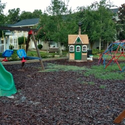 Courtyards At San Jose - Not only are they pet friendly, they are kid friendly too! How awesome to walk out your door and have this for your kiddo!!