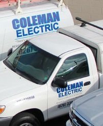 Slide of The Coleman Electric Company