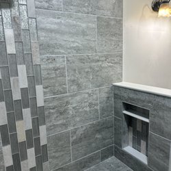 Just Floor It - Custom bench & niche & deco tile