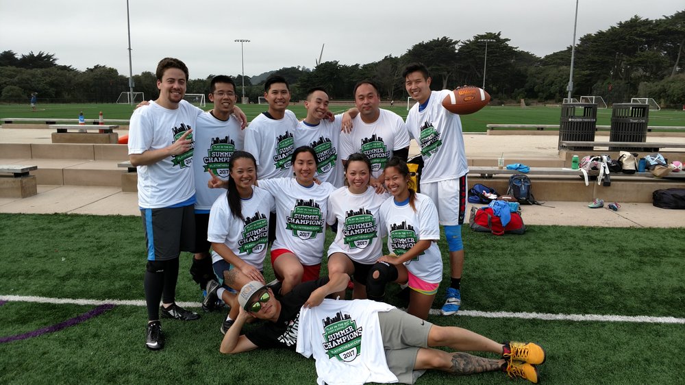 Play in the Bay Sport & Social Club Logo