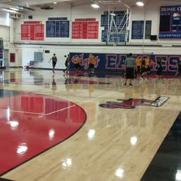Nice basketball gymnasium.
