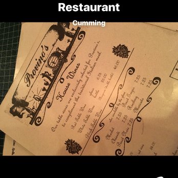 Provino's Italian Restaurant - 1st time - Italian Near Me - Cumming, Georgia
