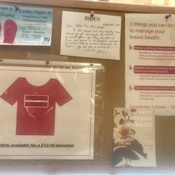 Breast Care for Washington DC - See the handwritten note from Jill Biden.