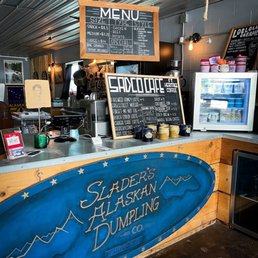 Inside/menu ordering area