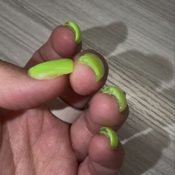 Lake Nails - Uneven thickness and spotty color - Nail Salons Near Me - Menifee, California Lake Nails - Uneven thickness and spotty color - Nail Salons Near Me - Menifee, California
