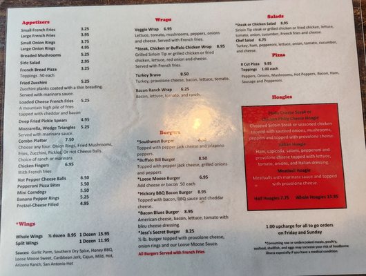 Menu photo 3 Loose Moose Saloon Baldwin, PA Menu photo 3 Loose Moose Saloon Baldwin, PA