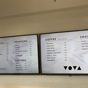 Vova Cafe - Menu - Coffee & Tea Near Me - Las Vegas, Nevada Vova Cafe - Menu - Coffee & Tea Near Me - Las Vegas, Nevada