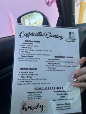 Menu photo 3 Caffeinated Cowboy Pleasanton, CA Menu photo 3 Caffeinated Cowboy Pleasanton, CA