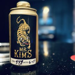 Mr. Kim's beer