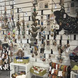 Under the Sun Garden Center - Wall of wonderful gift ideas!