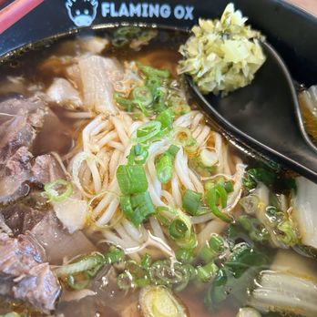 Flaming Ox - Beef soup - Taiwanese Near Me - San Jose, California